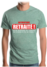 T-Shirt Homme La vérité sur les retraités