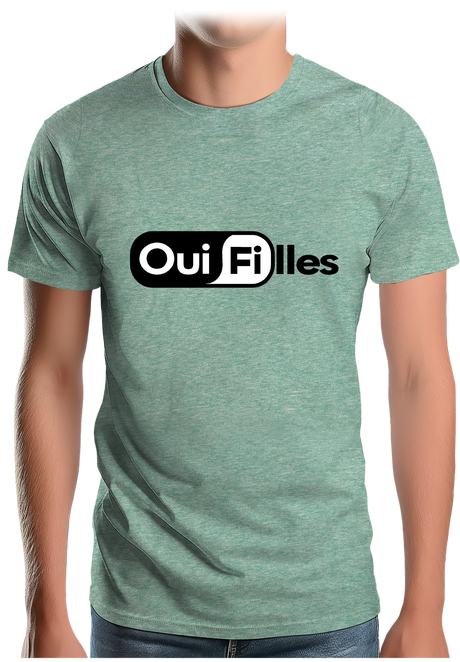 T-Shirt Homme Oui filles