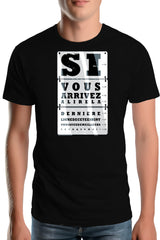 T-Shirt Homme Si Vous Arrivez A Lire...bonne vue