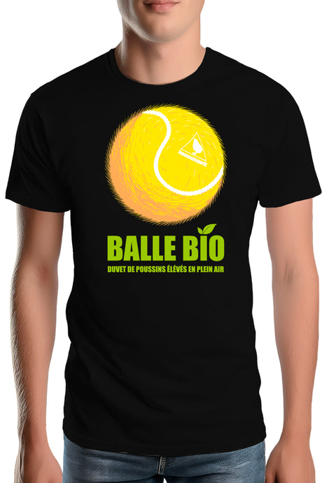 Tee-Shirt Homme Balle de tennis BIO