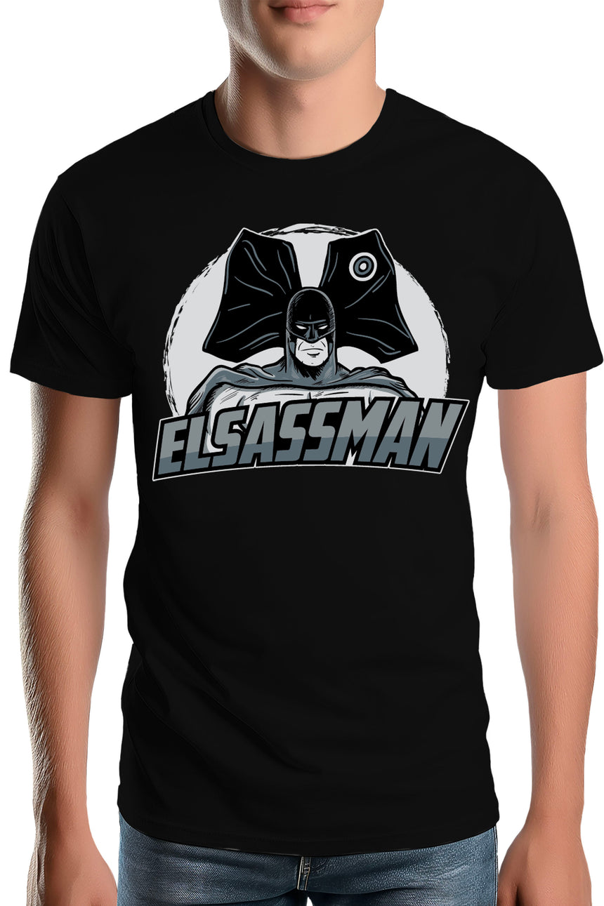 T-Shirt Homme L'Alsacien qui a des super pouvoirs