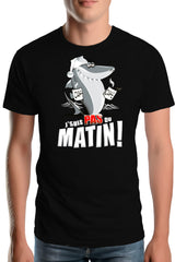 Tee-Shirt Homme Requin je suis pas du matin