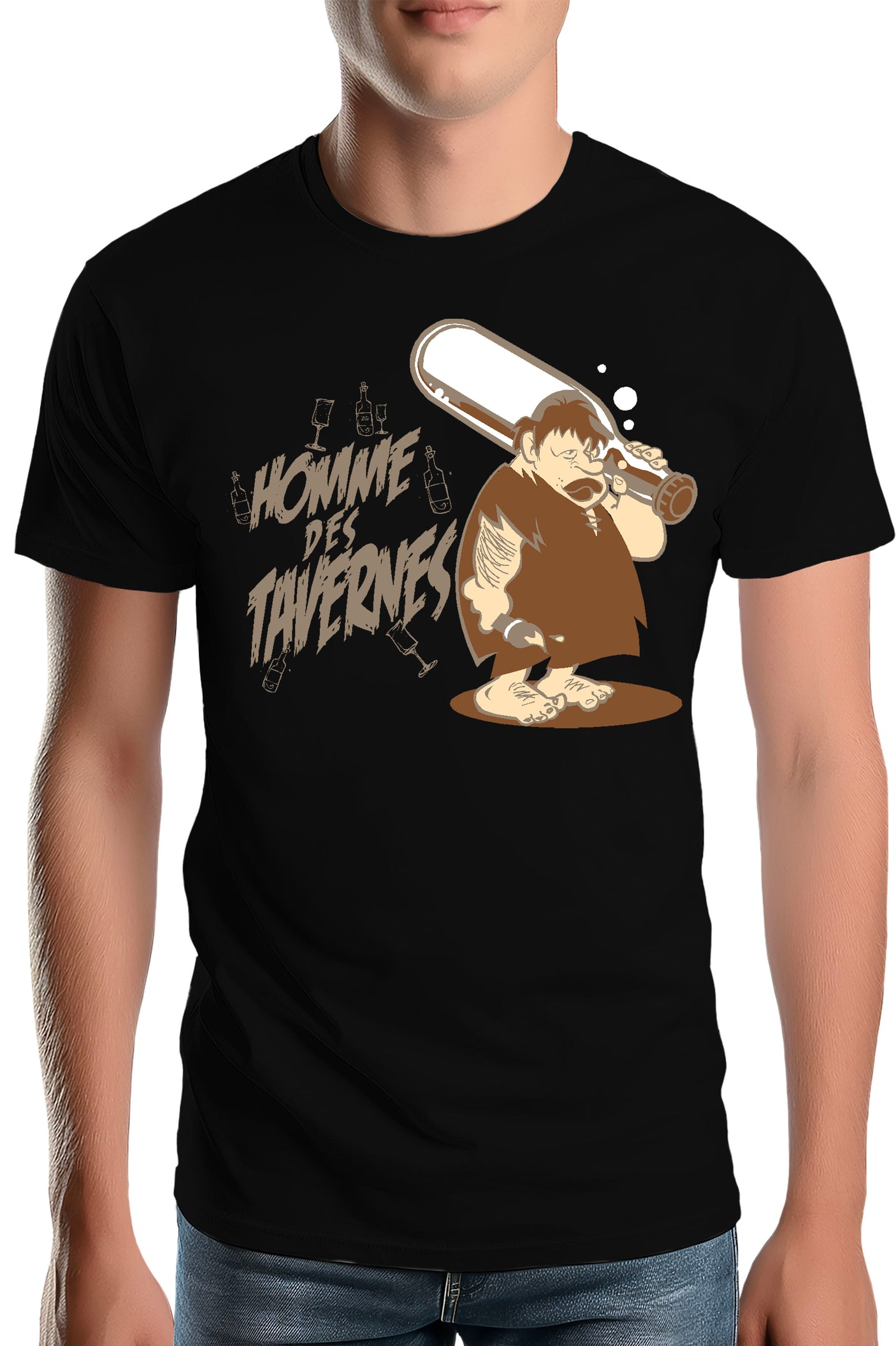 Tee-Shirt Homme Homme Des Tavernes