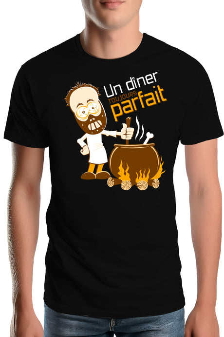 Tee-Shirt Homme Un Diner Toujours Parfait