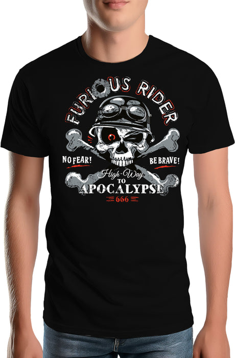 Tee-Shirt Homme Apocalypse furious rider