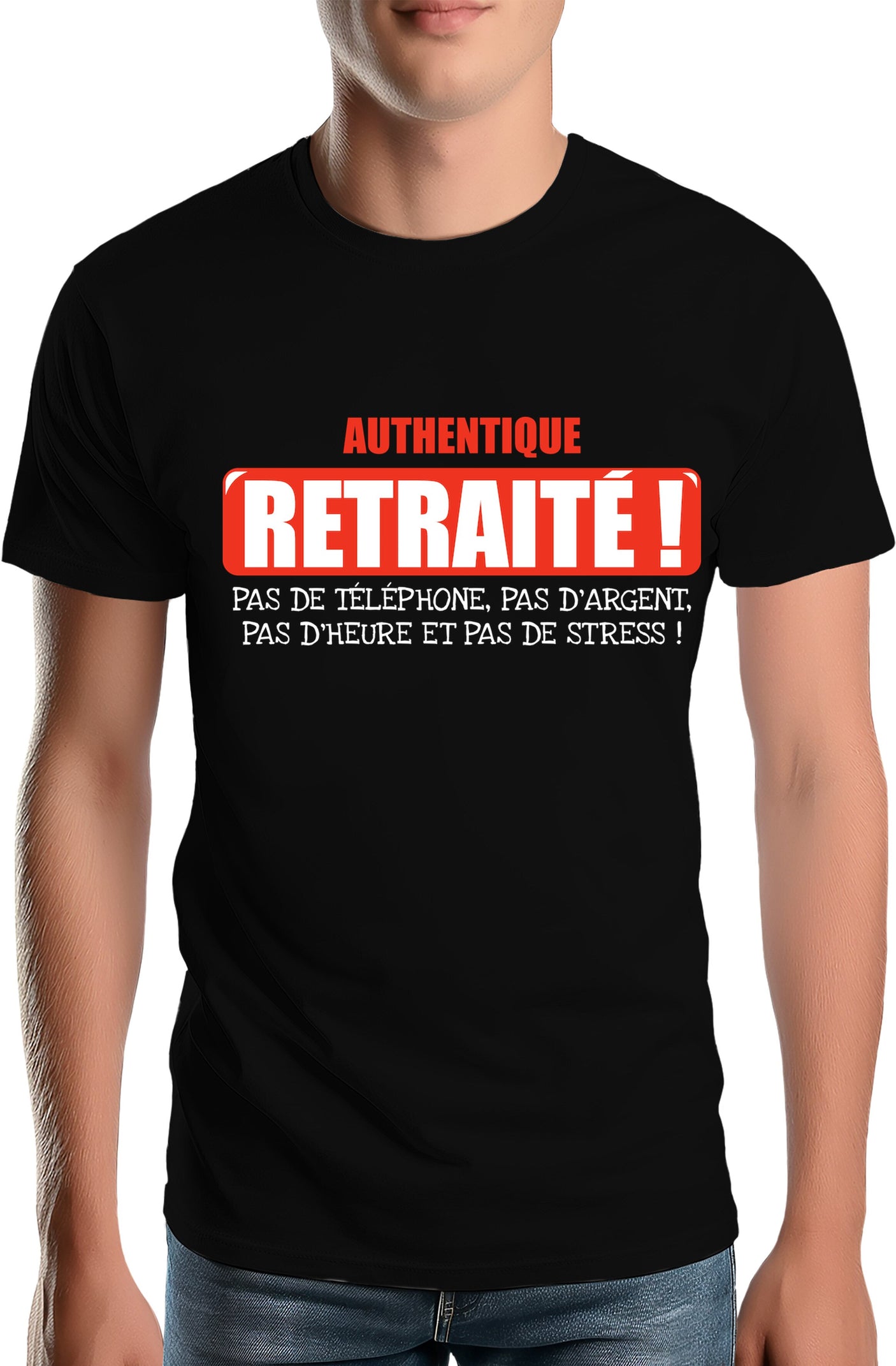 Tee-Shirt Homme La veritée sur les retraités