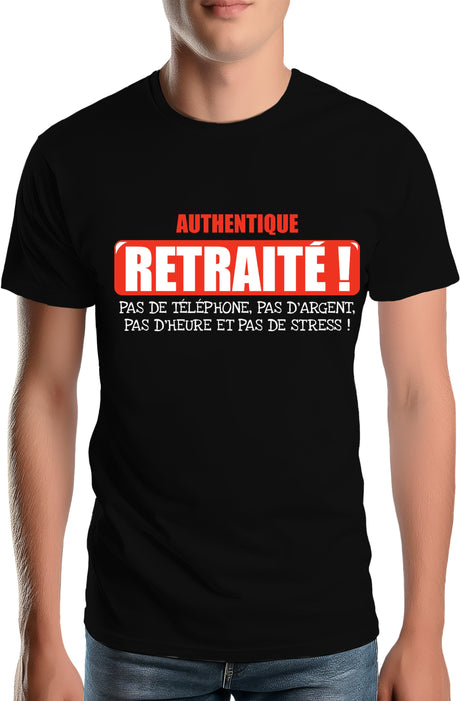 Tee-Shirt Homme La veritée sur les retraités