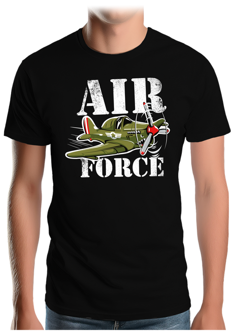 T-Shirt Homme Avion militaire air force