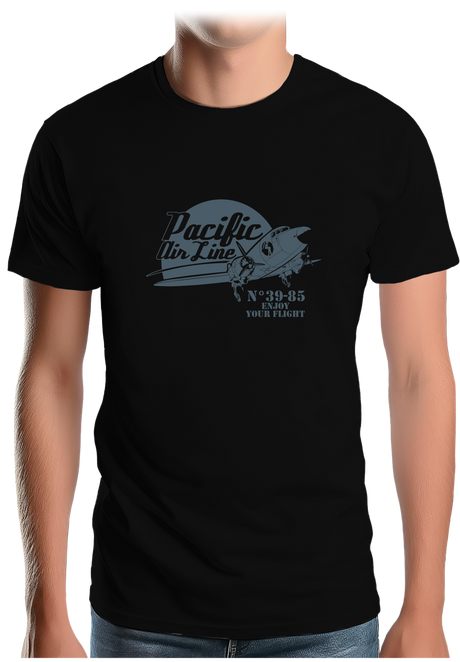T-Shirt Homme Avion Pacific