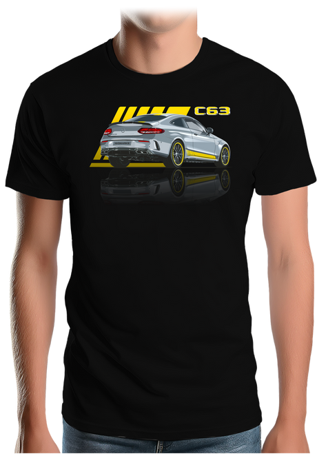 T-Shirt Homme Voiture Allemande C63