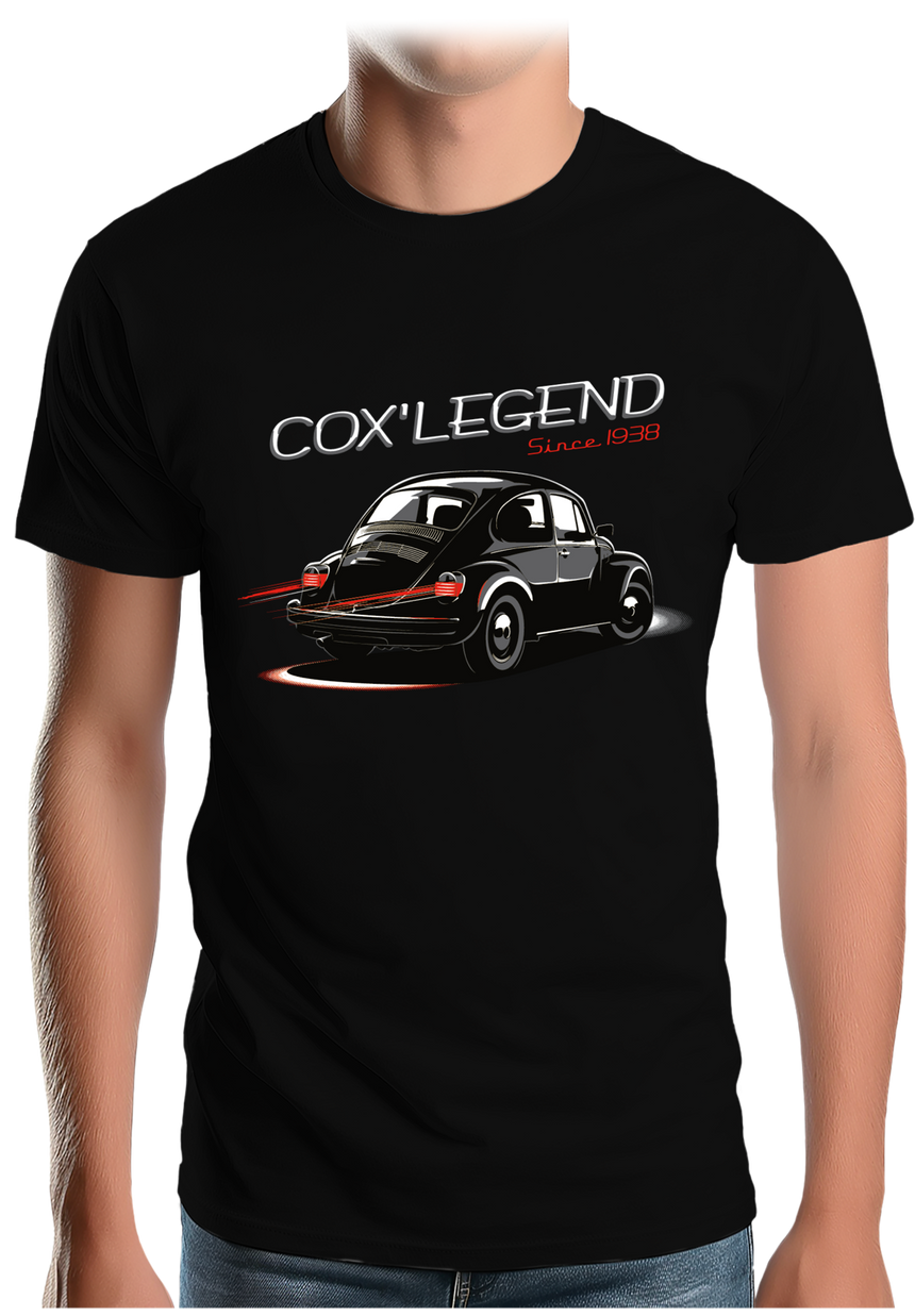T-Shirt Homme Voiture Coccinelle legend driver