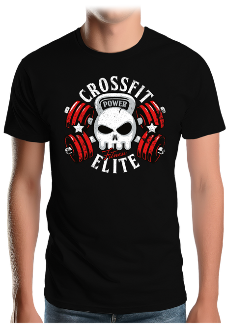 T-Shirt Homme Le poids du Crossfit d'élite