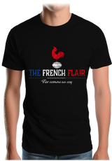 T-Shirt Homme Le rugby français c'est le french flair