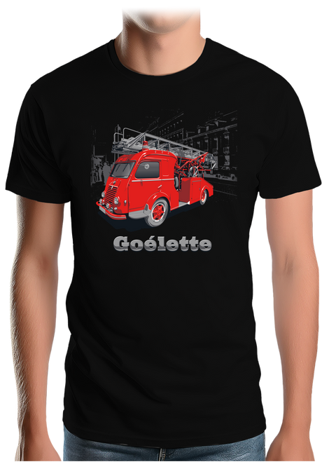T-Shirt Homme Camion de pompier Goélette