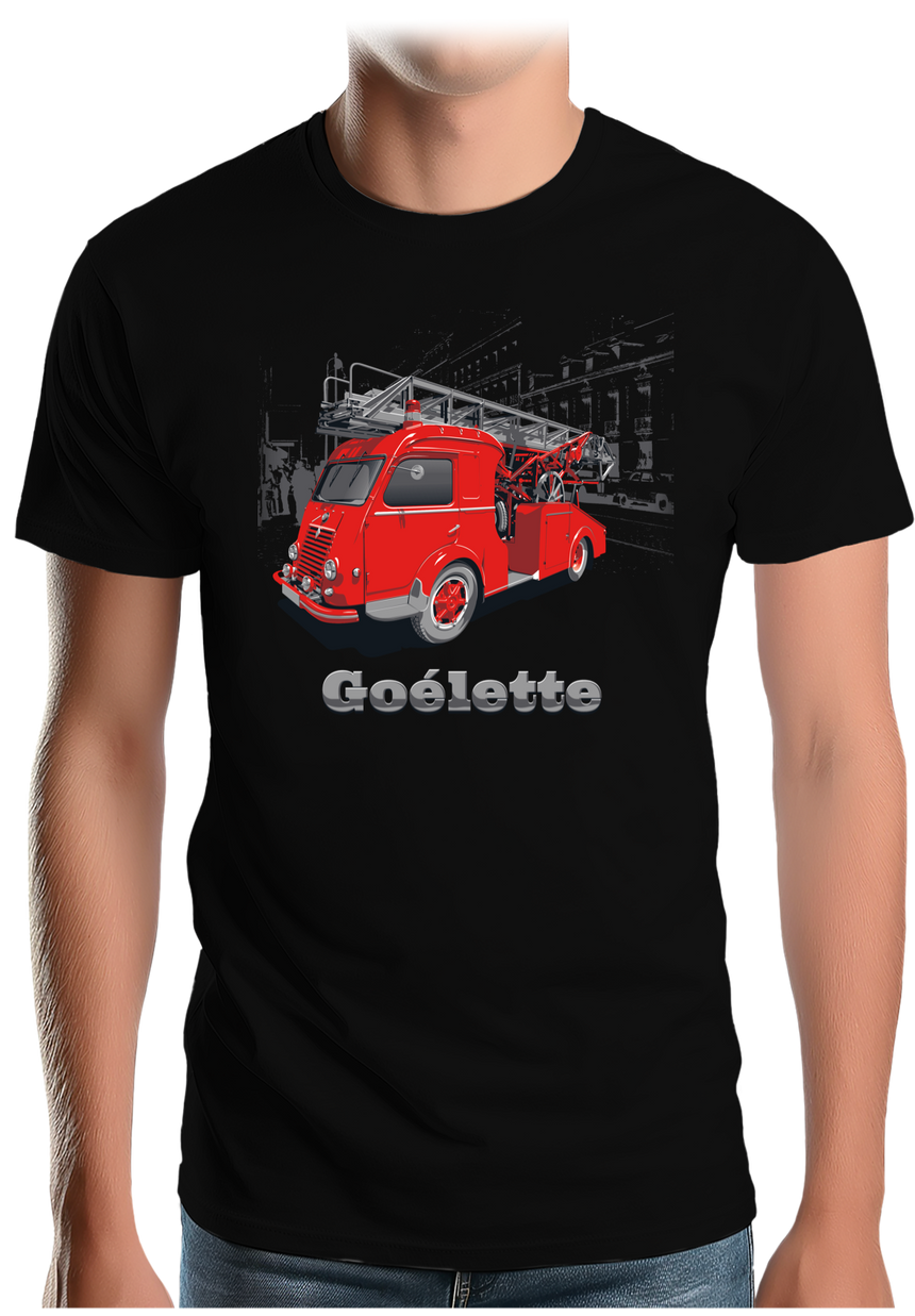 T-Shirt Homme Camion de pompier Goélette