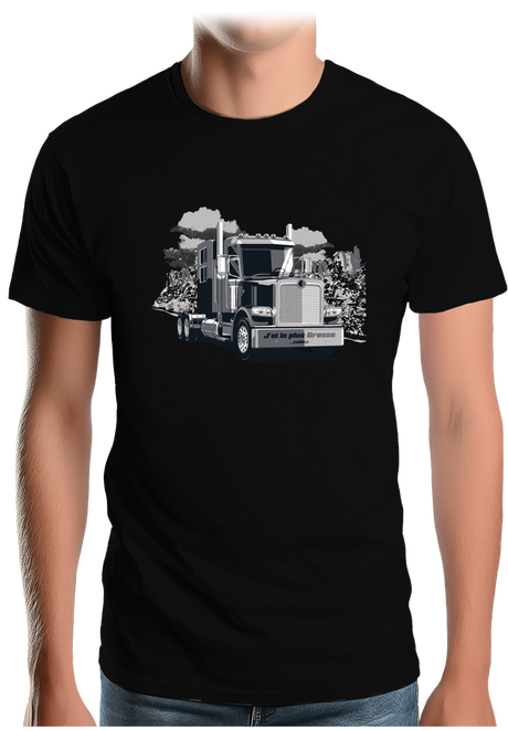 T-Shirt Homme La plus grosse cabine de camion