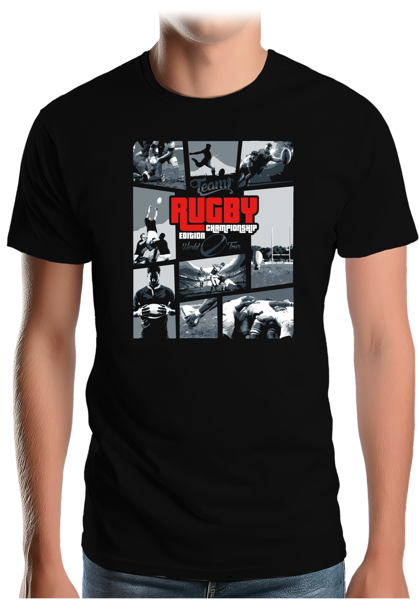 T-Shirt Homme Le rugby est un Jeux