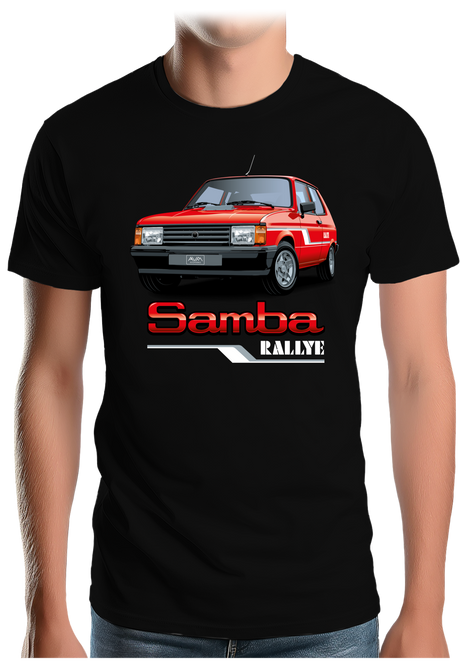 T-Shirt Homme Voiture Samba Rallye