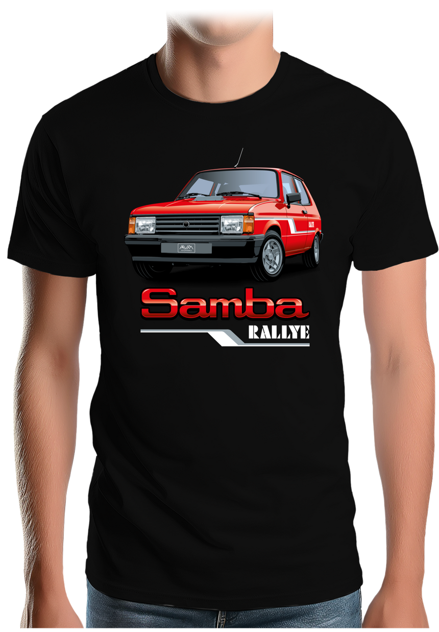 T-Shirt Homme Voiture Samba Rallye