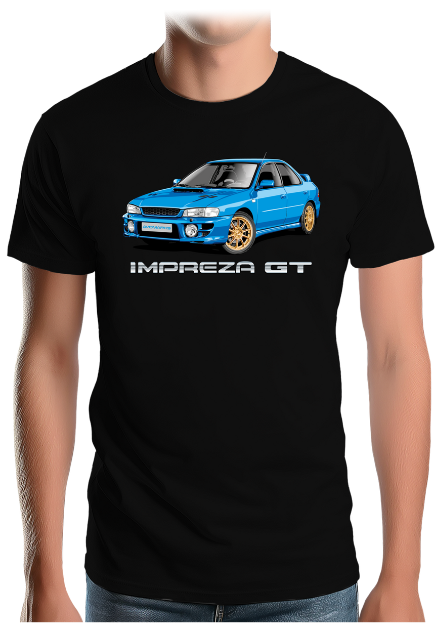 T-Shirt Homme Voiture Impreza gt