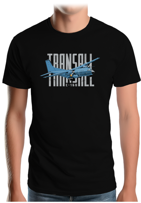 T-Shirt Homme Avion C-160 Transall