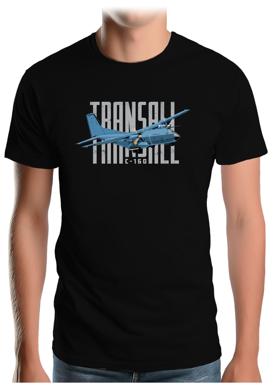 T-Shirt Homme Avion C-160 Transall