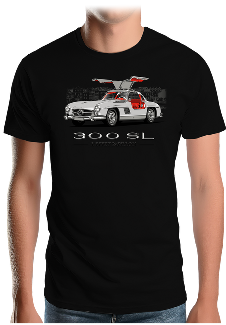 T-Shirt Homme 300 SL effet papillon