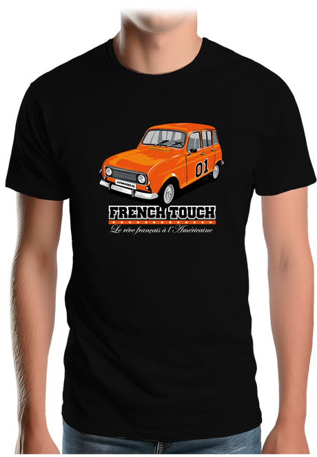 T-Shirt Homme 4L, le rêve French Touch