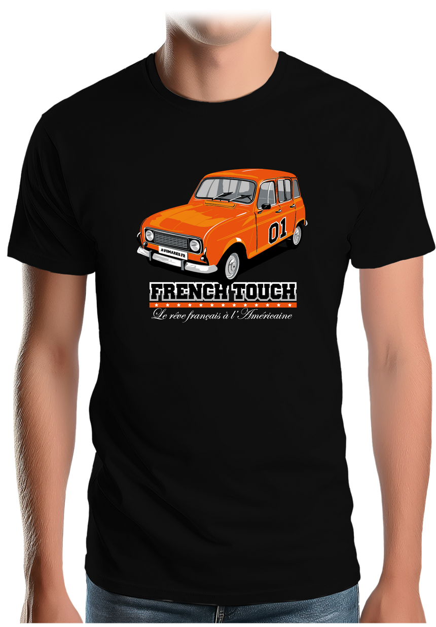 T-Shirt Homme 4L, le rêve French Touch