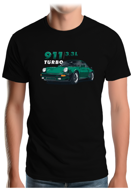 T-Shirt Homme Voiture 911 pelle à tarte