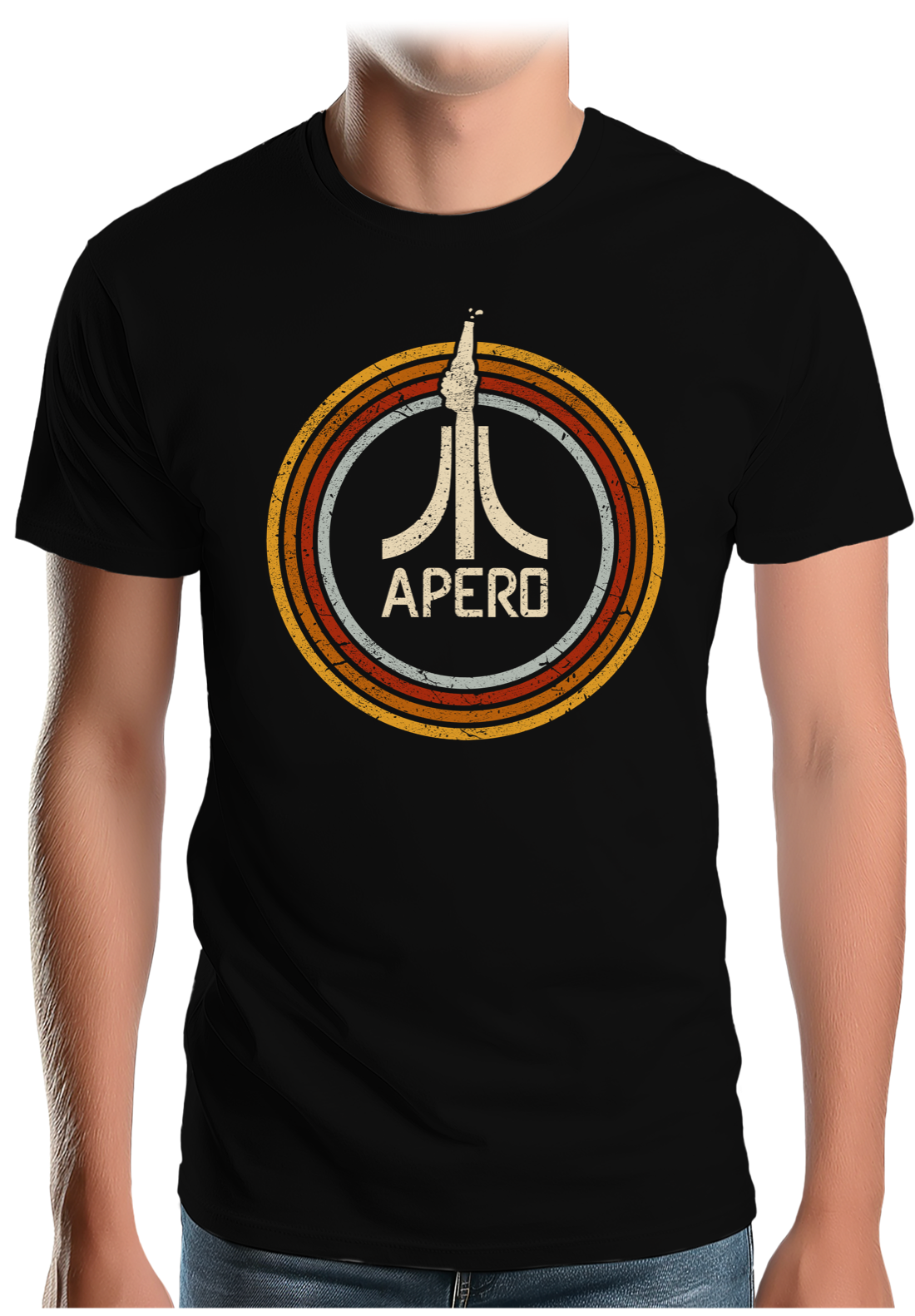T-Shirt Homme Apéro rétro