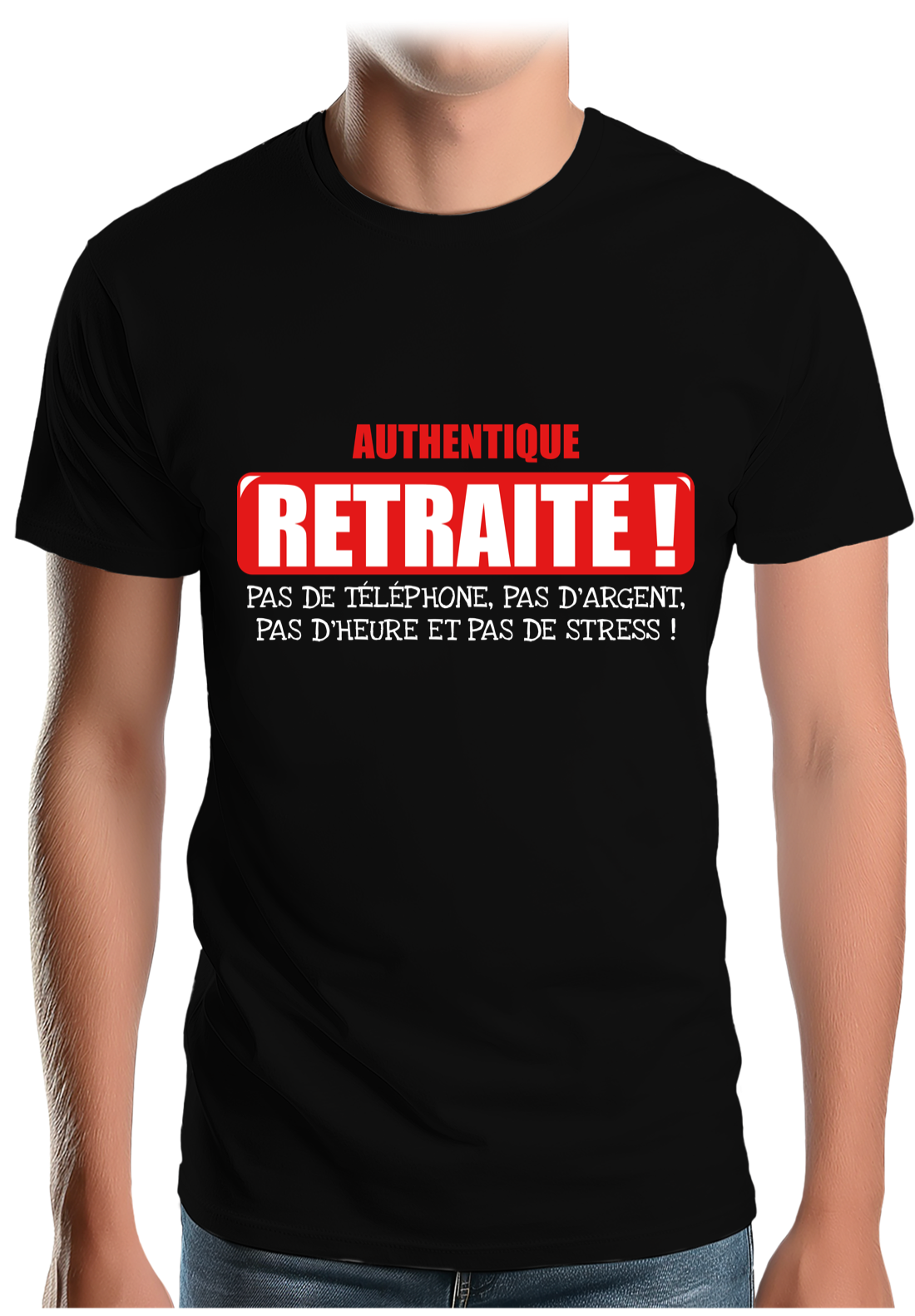 T-Shirt Homme La vérité sur les retraités