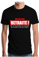 T-Shirt Homme La vérité sur les retraités