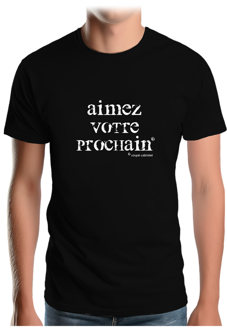 T-Shirt Homme Aimez votre prochaine voiture cabriolet