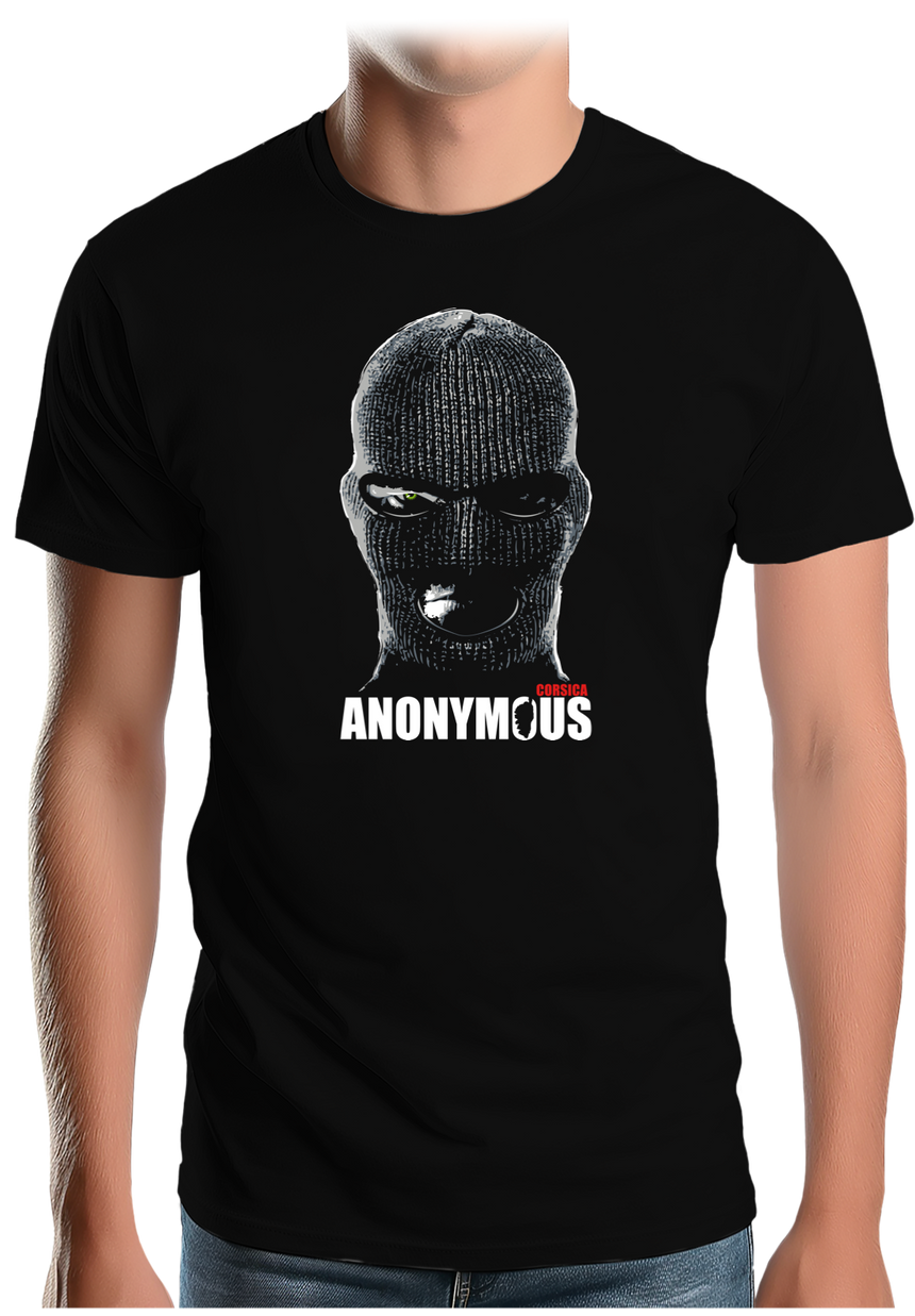 T-Shirt Homme Anonymous Corsica