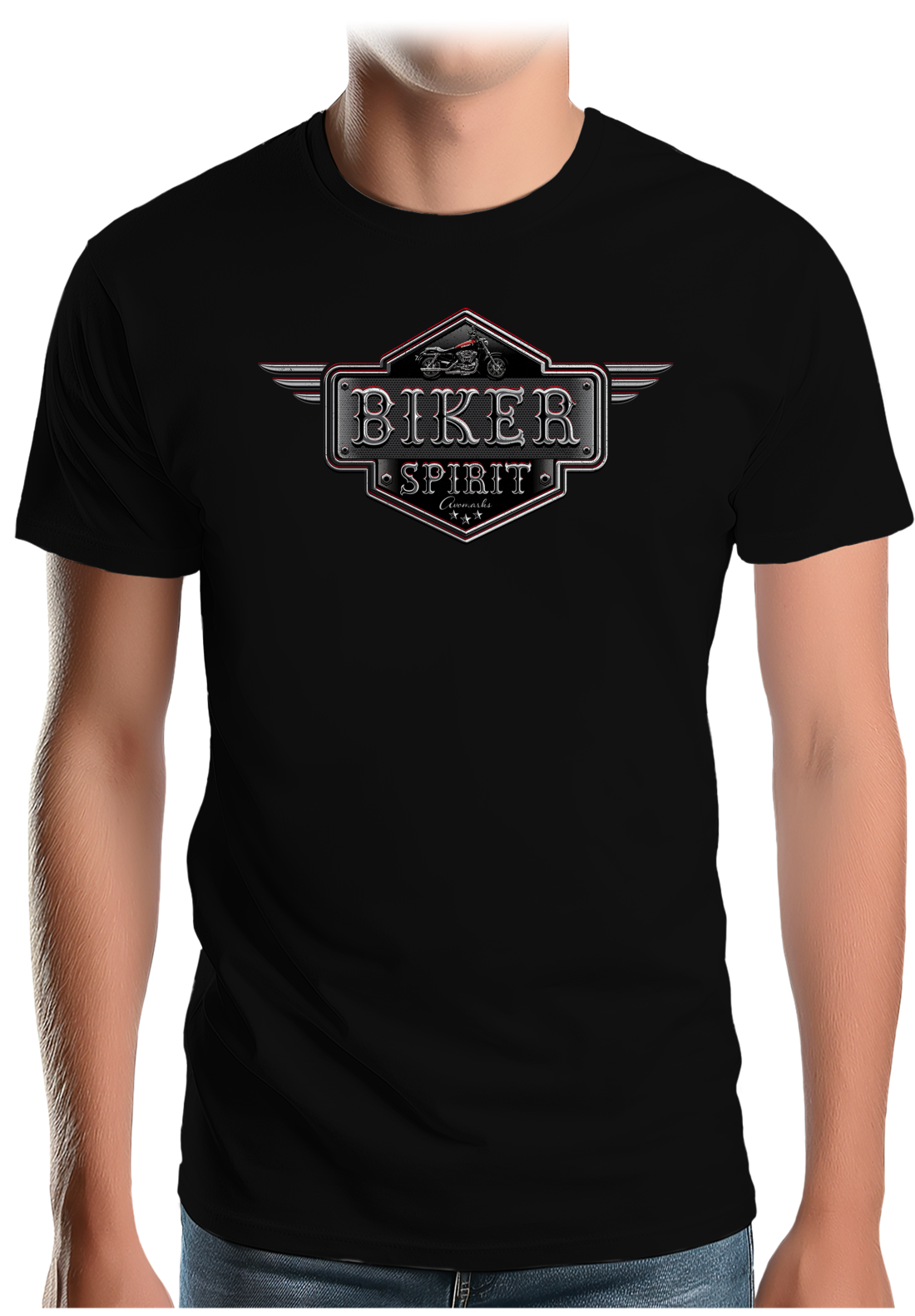 T-Shirt Homme L'esprit biker
