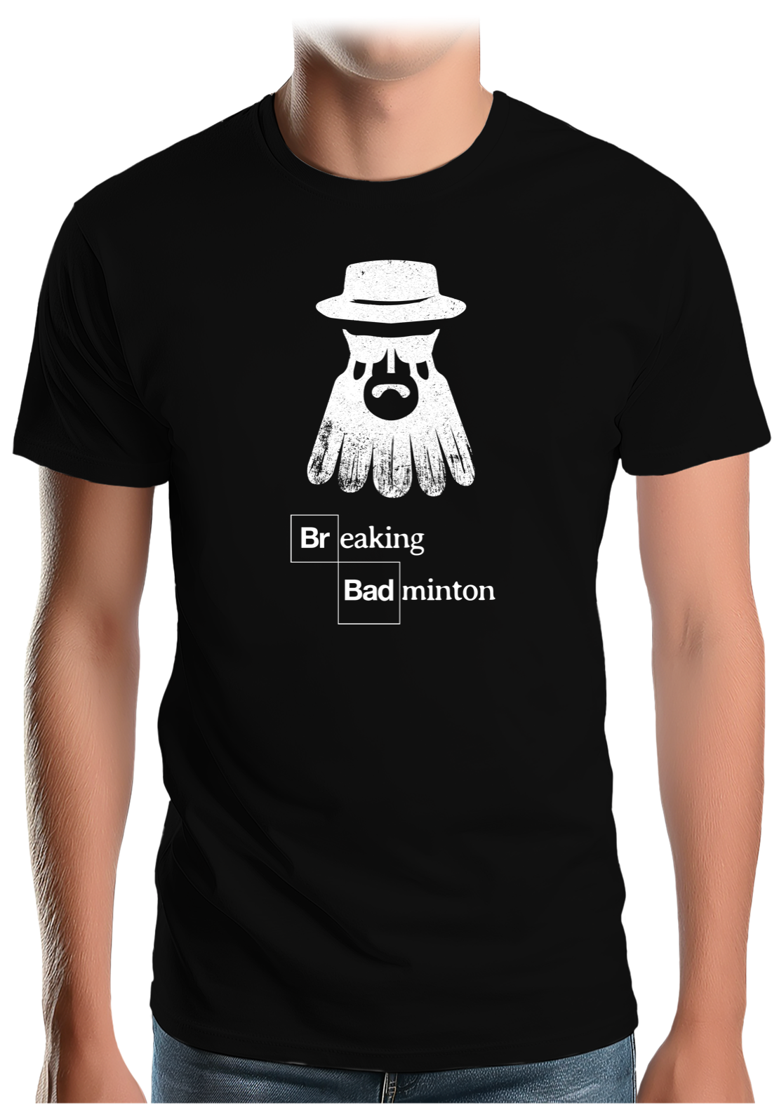 T-Shirt Homme Breaking Badminton