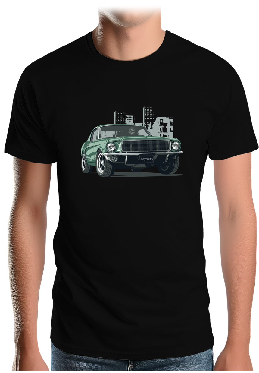 T-Shirt Homme La voiture à McQueen