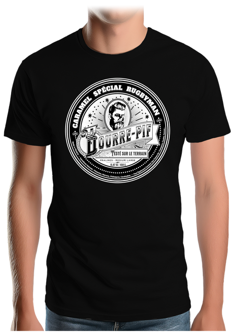 T-Shirt Homme Le Bourre Pif, super caramel