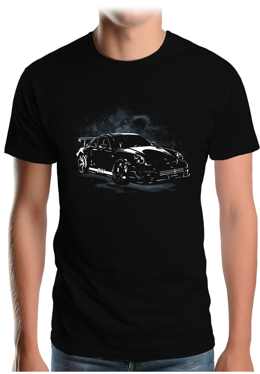 T-Shirt Homme Voiture La 997 de l'ombre
