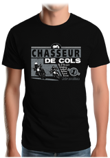 T-Shirt Homme Chasseurs de cols adrénaline moto