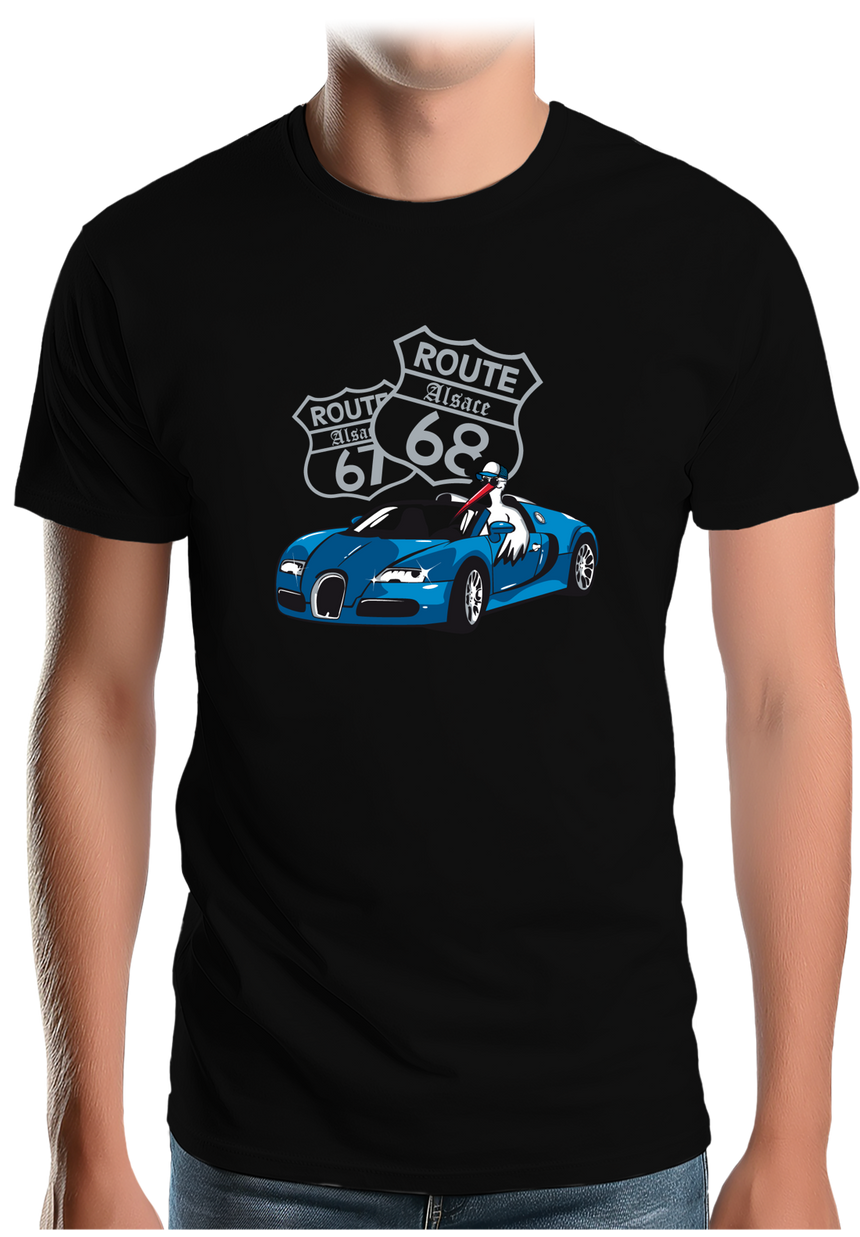 T-Shirt Homme La Route de Molsheim