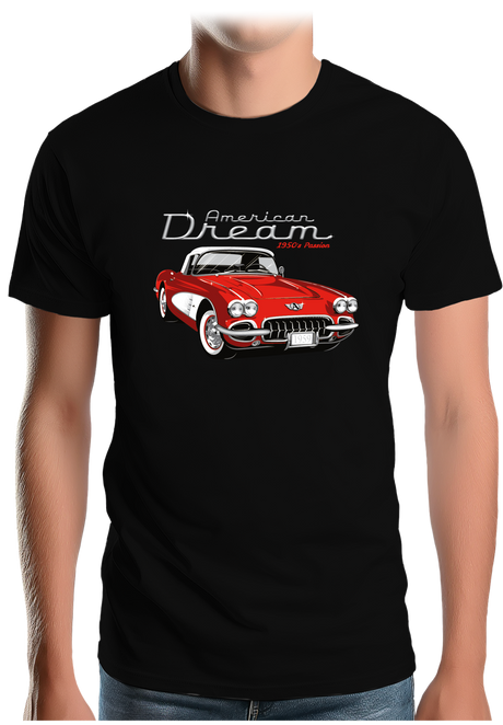 T-Shirt Homme Voiture American Dream Stingray