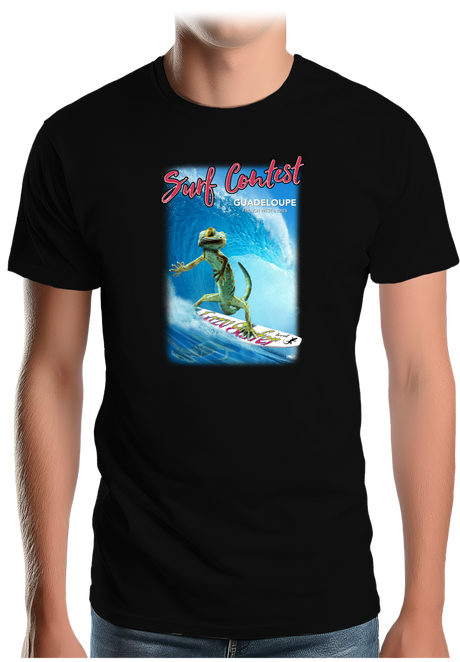 T-Shirt Homme Surf contest en Guadeloupe