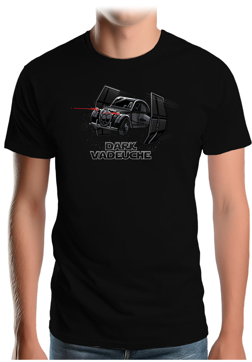 T-Shirt Homme Voiture Dark Vadeuche le retour