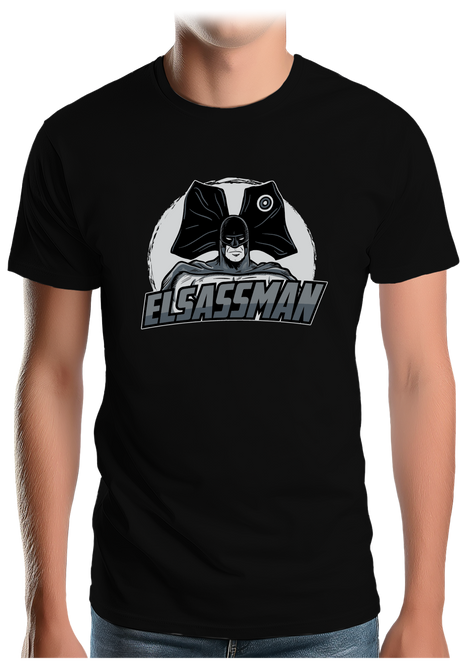 T-Shirt Homme Elsassman, le super héros Alsacien