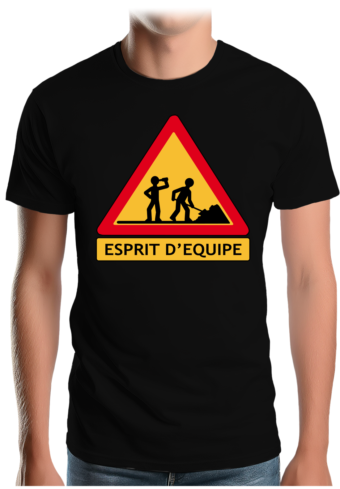 T-Shirt Homme Esprit D'équipe