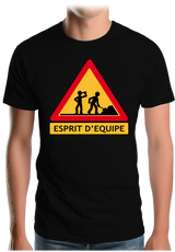 T-Shirt Homme Esprit D'équipe