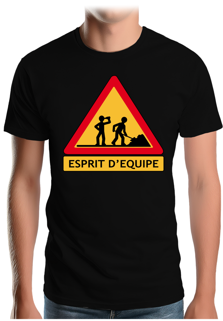 T-Shirt Homme Esprit D'équipe