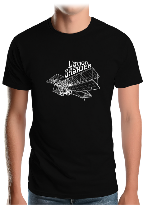 T-Shirt Homme Avion Rene Gasnier
